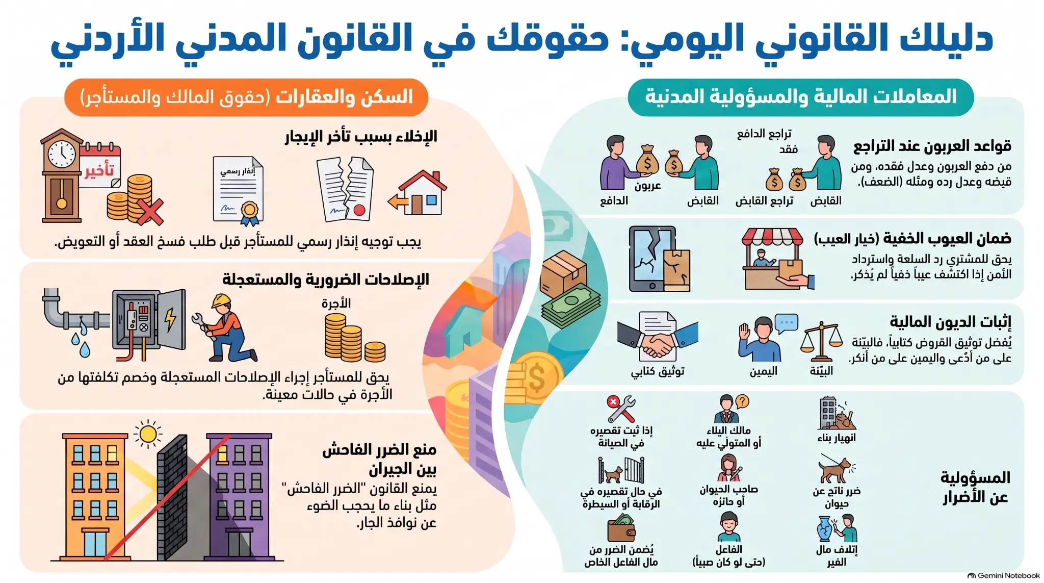 دليلك القانوني اليومي